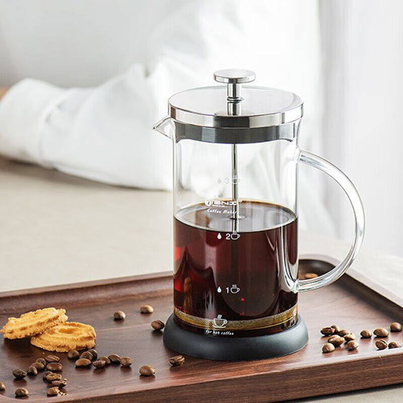 GIANXI玻璃法压壶咖啡壶打奶器滤压茶壶家用手冲过滤器冲茶器具泡怎么看?