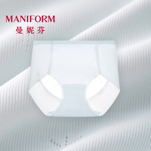 曼妮芬内裤女2026新款无痕抗菌纯棉内裆中腰低脚裤女士20710727
