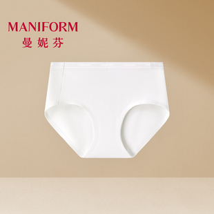 曼妮芬内裤女2026新款无痕速干棉抗菌纯棉裆中腰低脚裤20710723