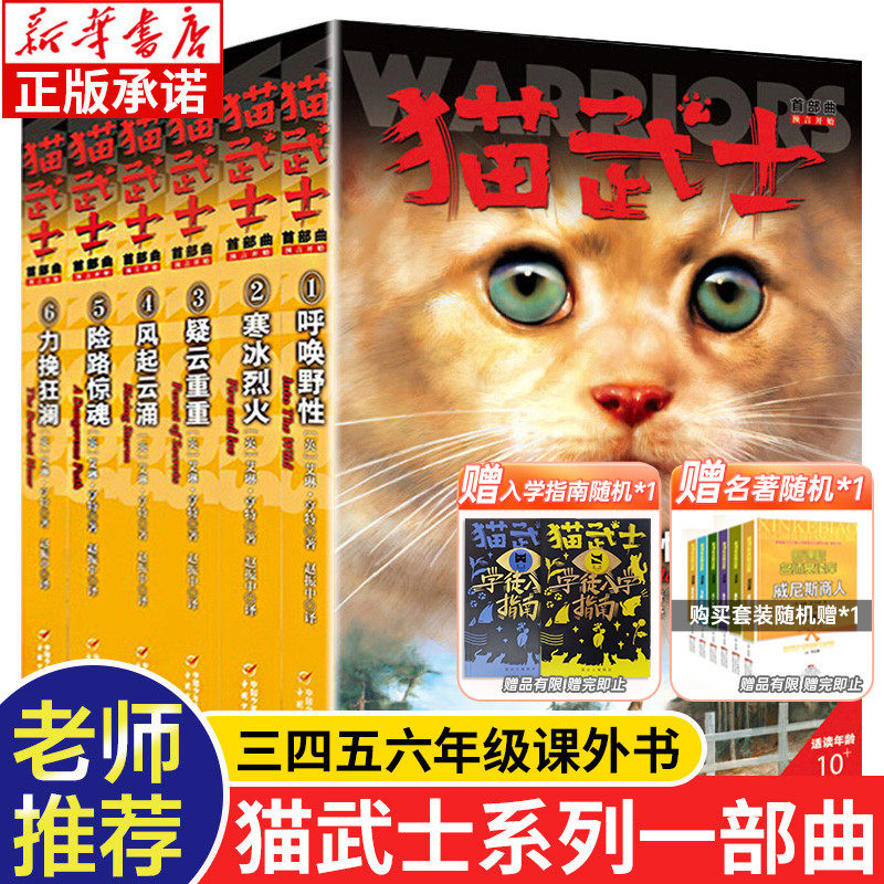 猫武士第一部首部曲全套6册正版 warriors系列新版 小学三四六五年级课外书儿童读物6-8-10岁以上青少年阅读 中国少年儿童出版社使用感如何?