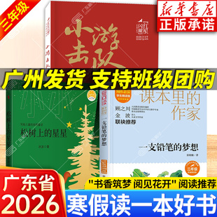 2026广东省寒假读一本好书三年级课外书 小游击队员 一支铅笔的梦想 松树上的星星 三年级小学生课外阅读书籍