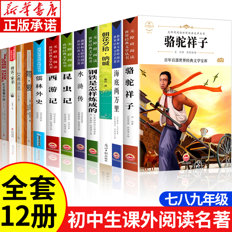 全套初中生名著课外阅读