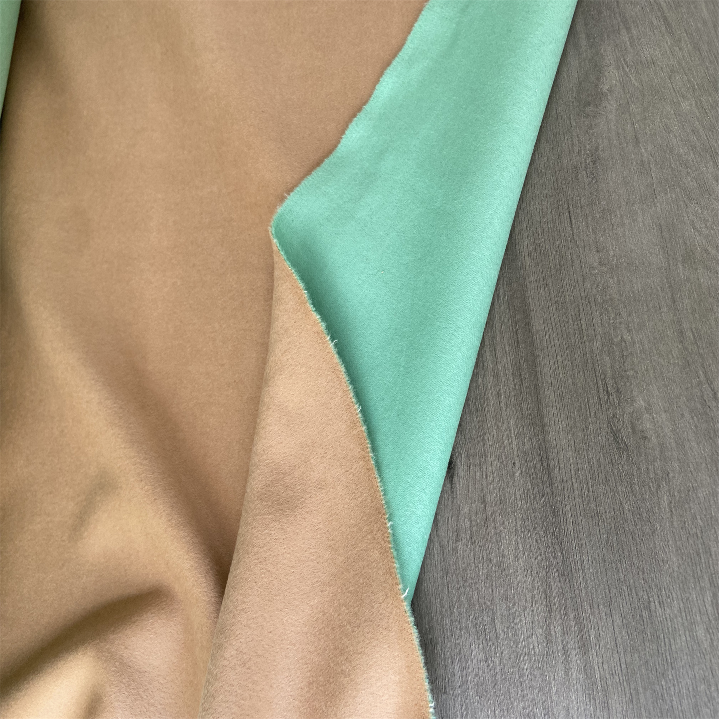 布队双层双面羊绒羊毛秋冬布料