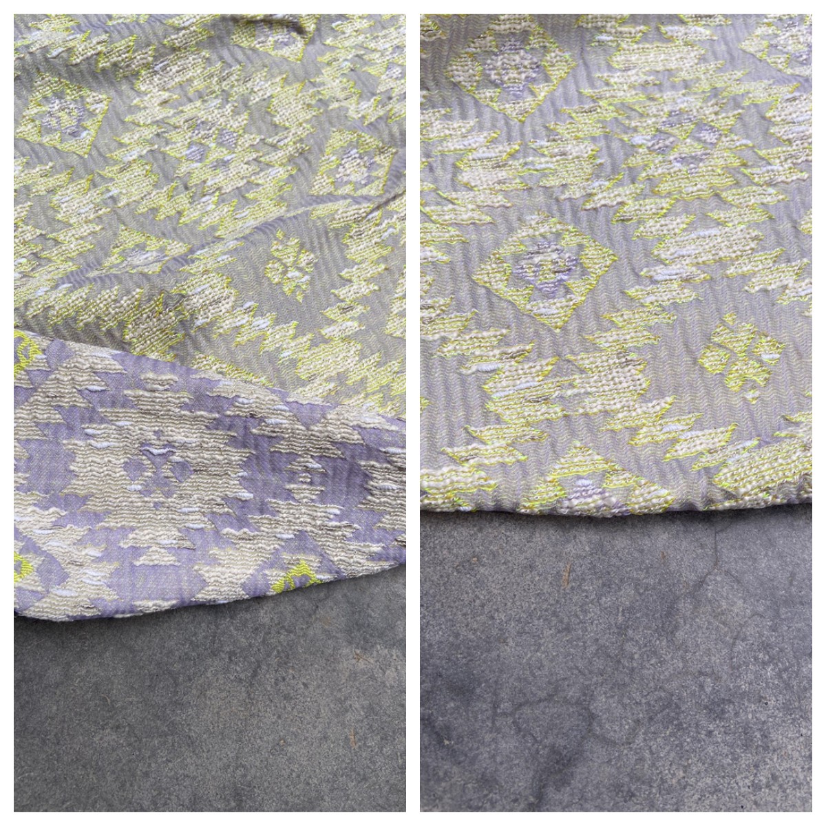 棉混纺服饰手工提花法国布料