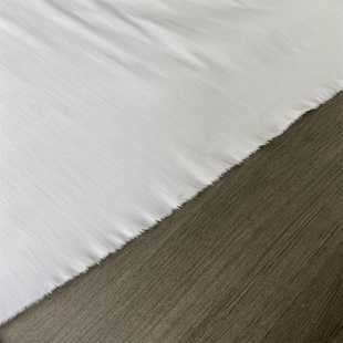 B家稀罕纯白色弹力棉涤混纺棉布春夏款面料设计师衬衫裙布料