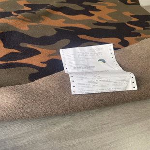 RICCERI重磅意大利四层真丝羊毛呢进口秋冬面料大衣外套布料