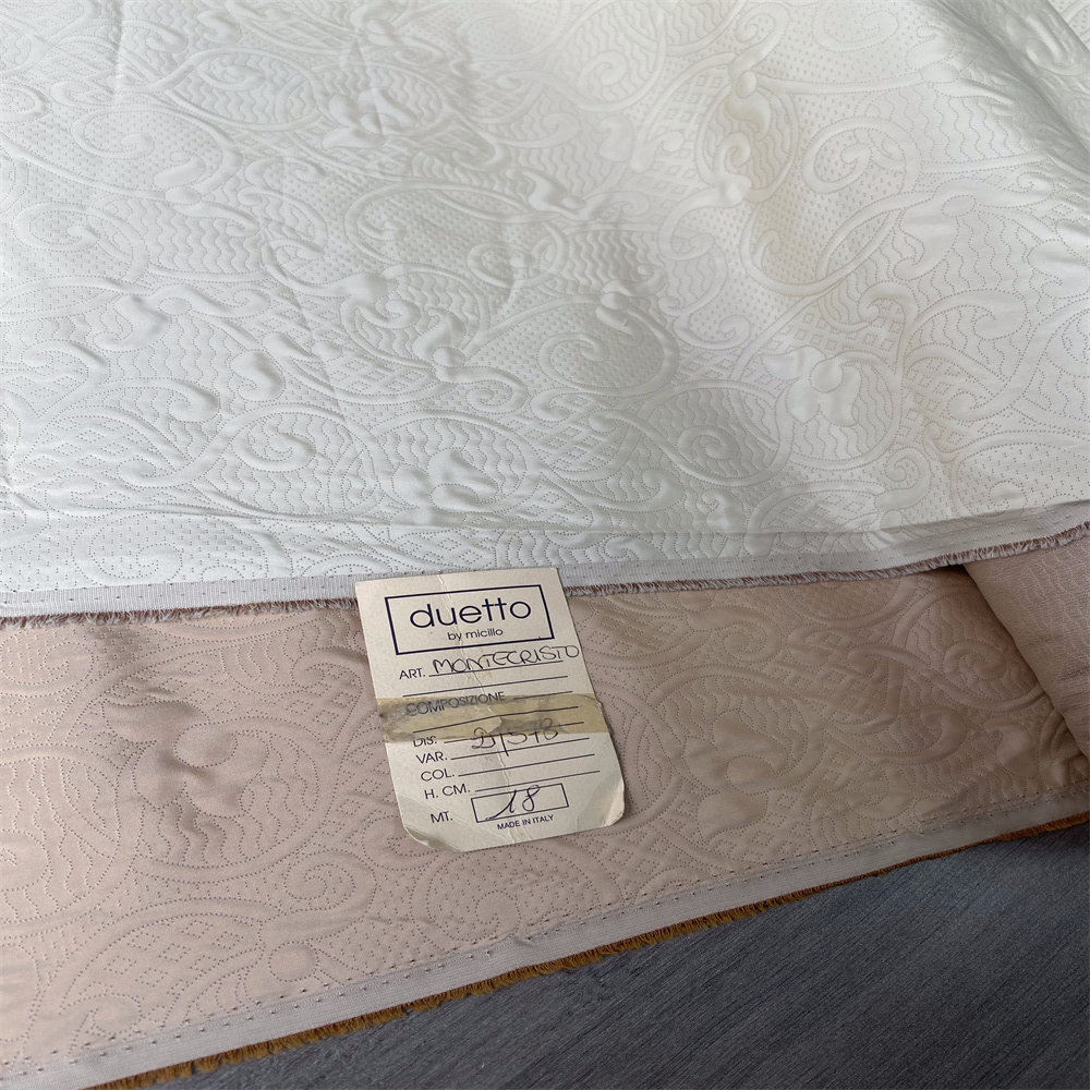 特色意大利进口压花高端时装设计师定制小众服饰手工布料