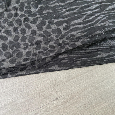 布队动物纹羊毛针织布料