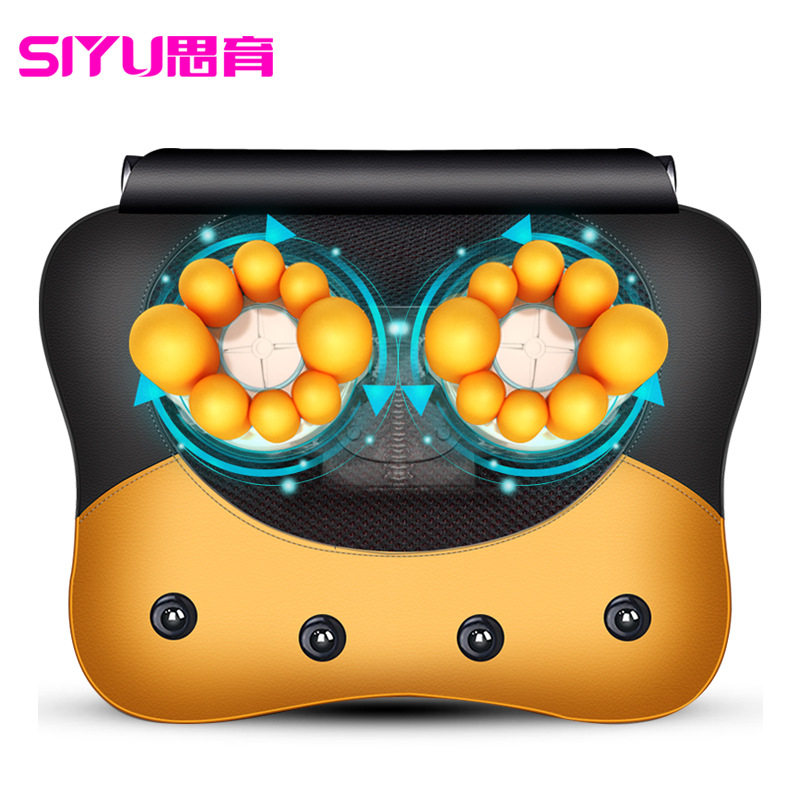 定制思育多功能按摩枕 电动家用按摩器 颈部腰部背部肩部便携式按