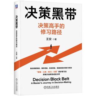 官方正版 决策黑带:决策高手的修习路径 王安 机械工业出版社