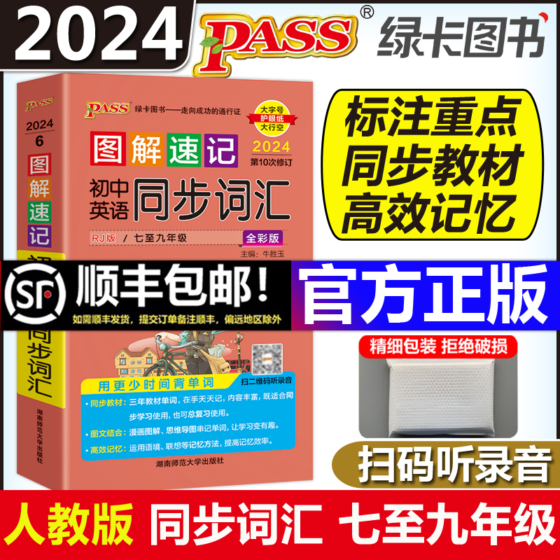 现货PASS绿卡2024版图解速记