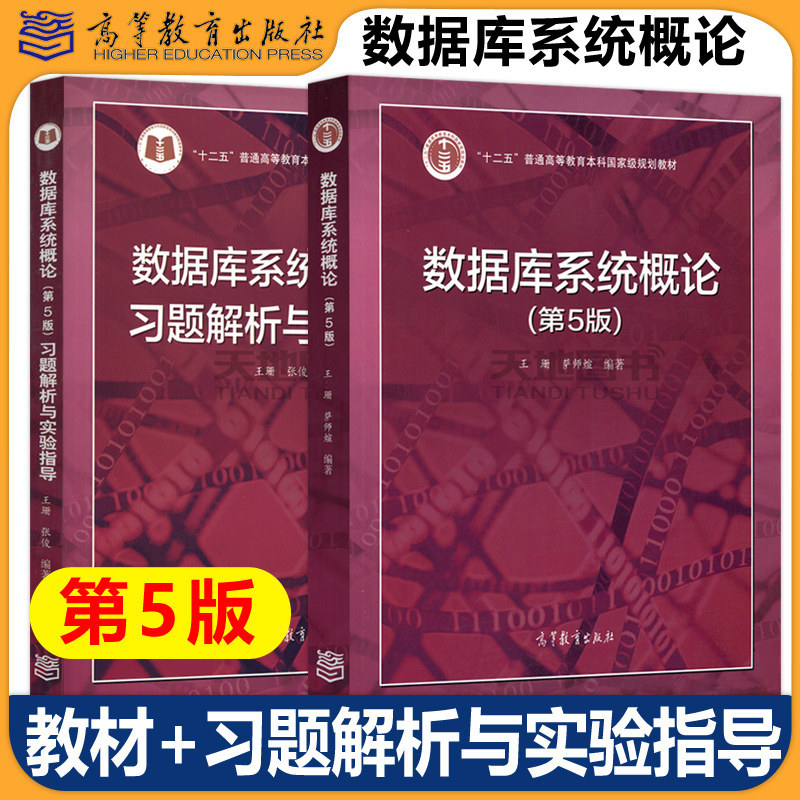 包邮王珊第五版数据库系统图片
