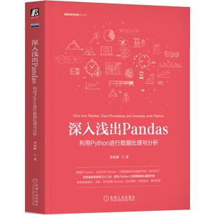 机工  深入浅出Pandas：利用Python进行数据处理与分析 李庆辉