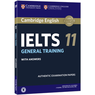 现货包邮 新东方剑桥雅思真题11 剑桥雅思官方真题集11 培训类 IELTS GENERAL TRAINING 剑桥雅思考试历年真题 G类剑11试题真题