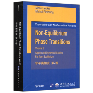 现货包邮 非平衡相变 第2卷 Non-Equilibrium Phase Transitions [法] M.汉高 [美] M.普莱姆林 世界图书出版公司