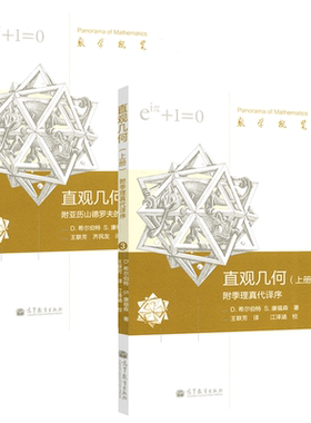 正版包邮 数学概览 直观几何上册 附季理真代译序 +下册 附亚历山德罗夫《拓扑学基本概念》共2本 D.希尔伯特 高等教育出版社