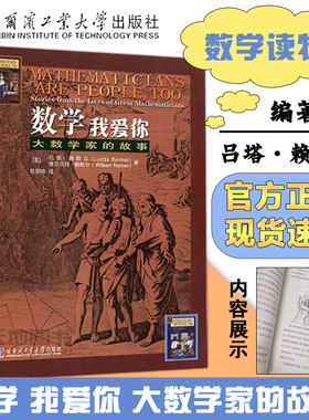 哈工大 数学我爱你 大数学家的故事赖默尔(Luetta Reimer) 维尔贝特赖默尔 (Wilbert Reimer) 哈尔滨工业大学出版社神奇的数学故事