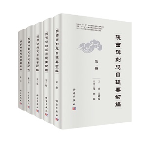 正版现货 陕西碑刻总目提要(全五册) 吴敏霞 -科学出版社