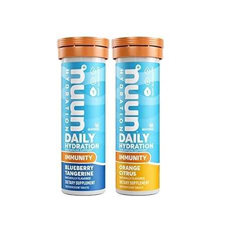 Nuun Hydration Immunity Electrolyte Tablets With 200mg Vi