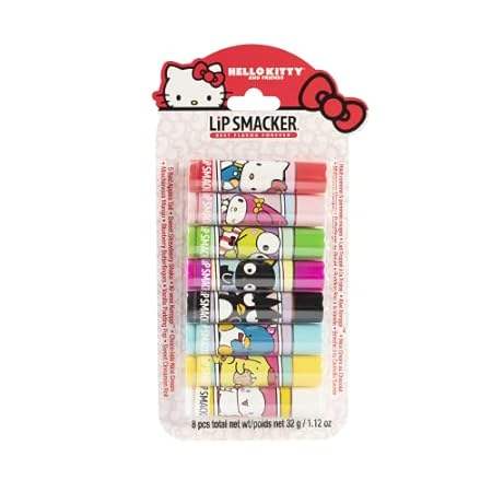 Lip Smacker Sanrio Hello Kitty and Friends 8-Piece Flavor