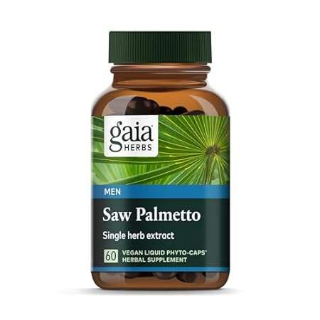 Gaia Herbs Saw Palmetto - Supports Healthy Prostate Funct