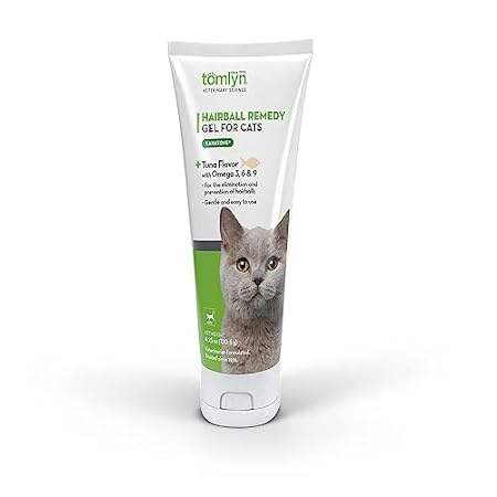 Tomlyn Laxatone Tuna-Flavored Hairball Remedy Gel for Cat