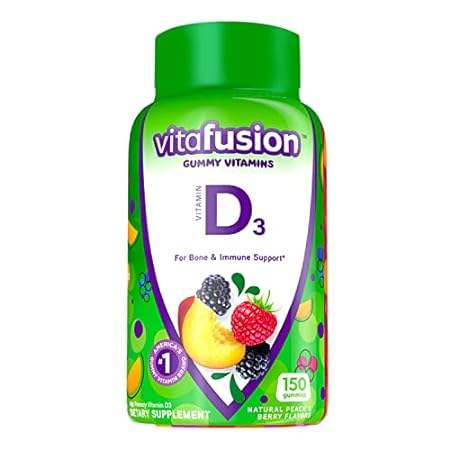 Vitafusion Vitamin D3 Gummy Vitamins for Bone and Immune