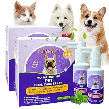 Pet Clean Teeth Spray， Pet Clean Teeth Cleaning Spray for
