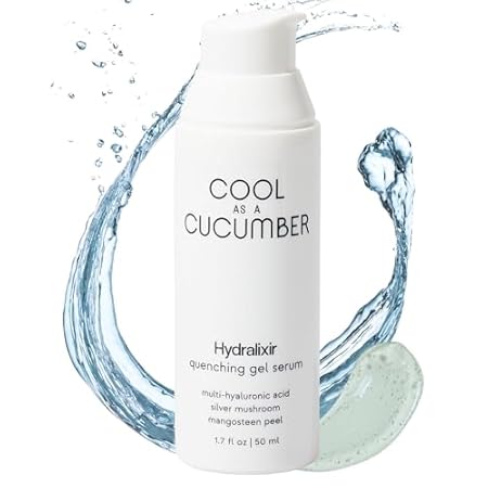Hydralixir Face Serum， Hydrating Gel Facial Serum with Hy