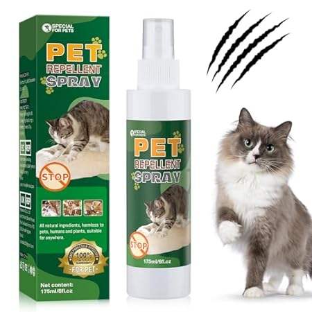 Cat Deterrent Spray. Cat Repellent Indoor for Cats and Ki