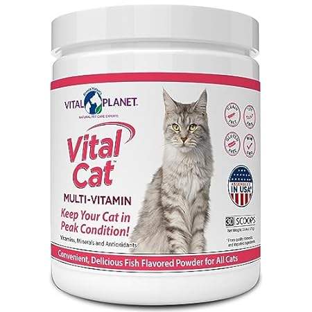 Vital Planet - Vital Cat Multi Vitamin Mineral and Antiox