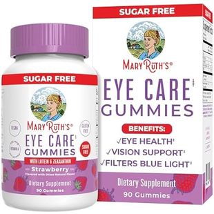 MaryRuth Organics Eye Care Gummies | Zeaxanthin and Lutei
