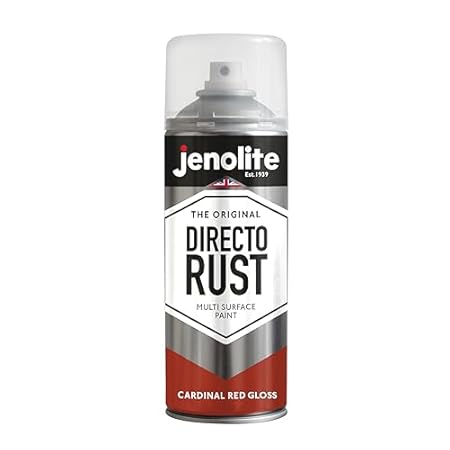 JENOLITE Directorust Gloss Spray Paint | CARDINAL RED | 4