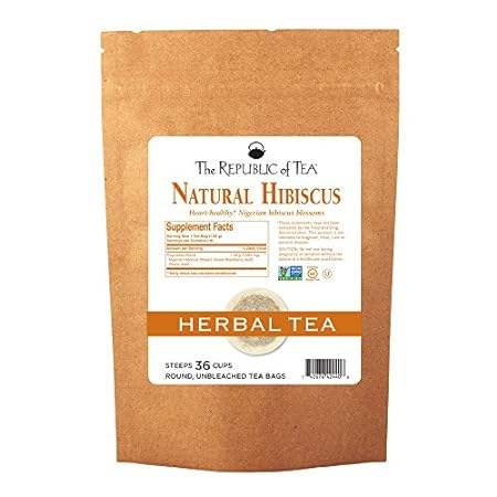 The Republic of Tea Natural Hibiscus Superflower Herbal T