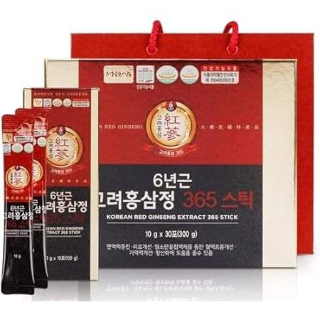 6 Years Korean Red Ginseng 365 Stick