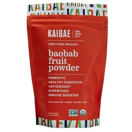 KAIBAE Premium Organic Baobab Superfood | Gut Health， Hyd