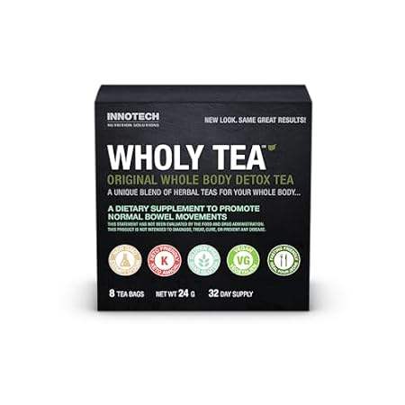 INNOTECH NUTRITION: Wholy Tea Original - 8 Count (1 Month