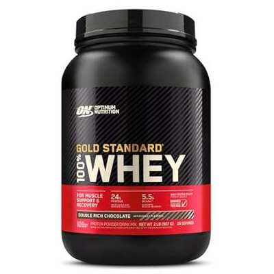 Optimum Nutrition Gold Standard 100% Whey Protein Powder，