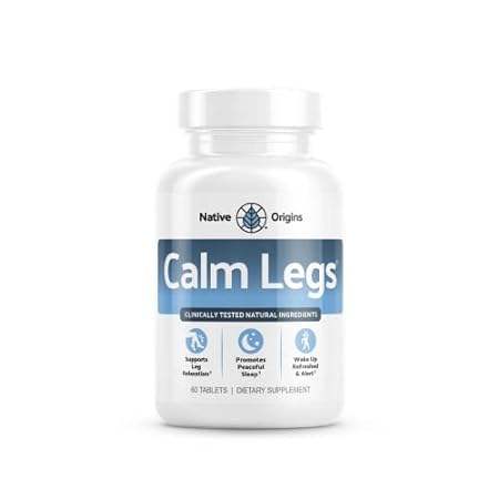 Calm Legs Natural for Natural Itching， Crawling， Tingling