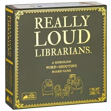 Exploding Kittens LLC Really Loud Librarians - Fast-Paced
