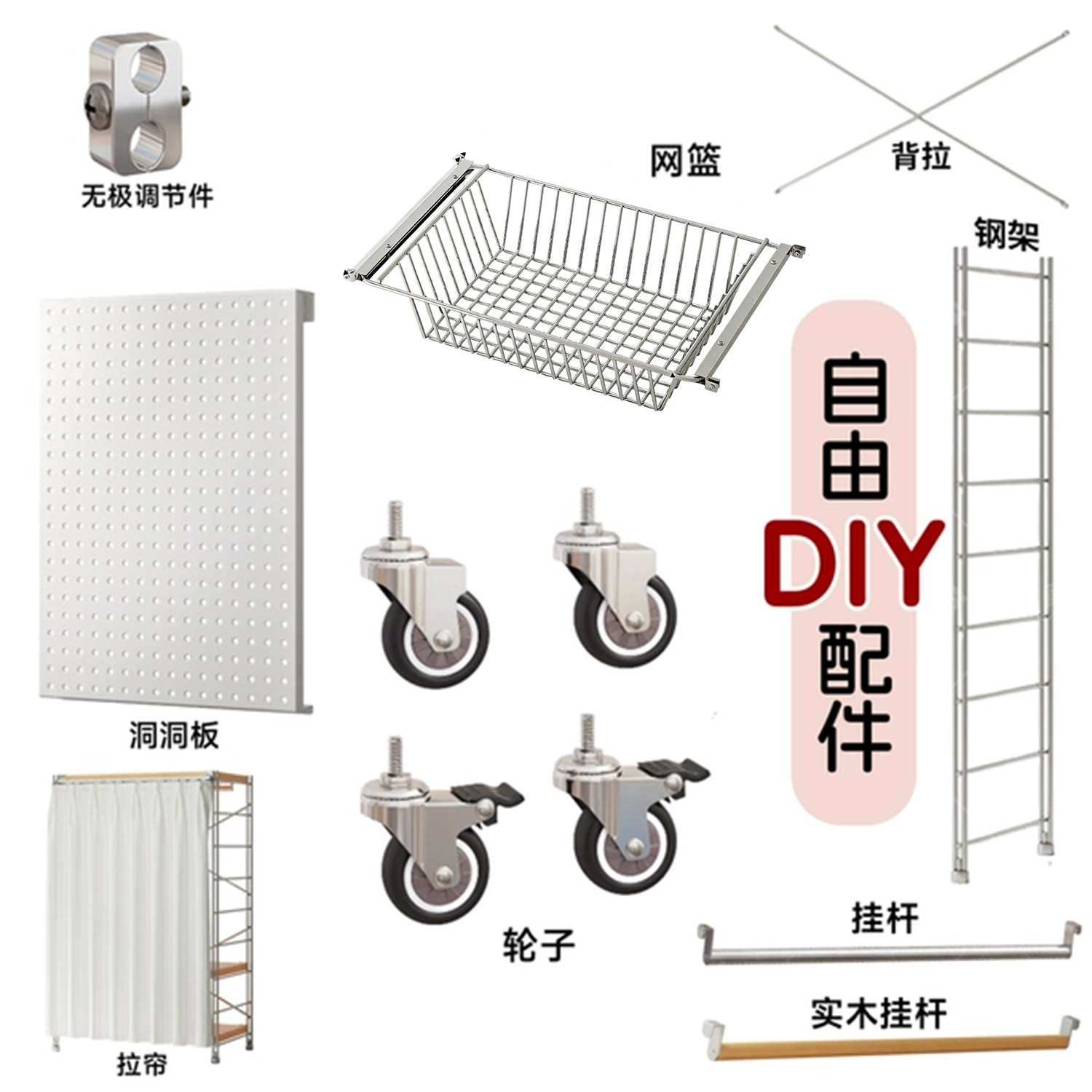 【光轴系列】专用DIY高品质配件图片