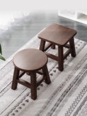 实木小凳子家用老式 凳结实小板凳 小木凳方凳矮凳圆凳客厅简约换鞋