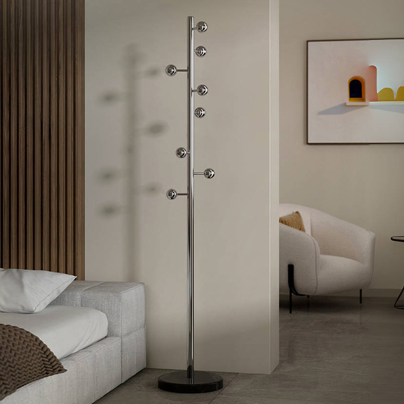 衣帽架落地卧室置物转角轻奢挂包