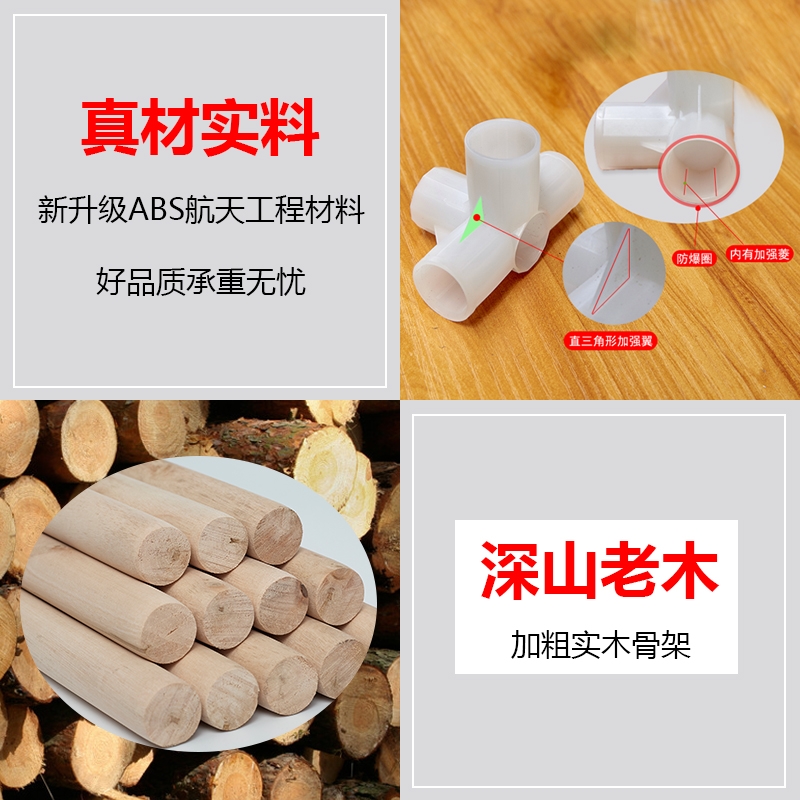 简易衣柜出租房用实木布衣柜家用卧室小型组装儿童挂衣橱结实耐用