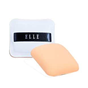 【U先试用】ELLE棉花糖粉扑粉底弹力上妆粉扑服帖自然干湿两用