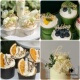 森系婚礼订婚生日派对甜品台木制love蛋糕插牌wedding小木牌摆件
