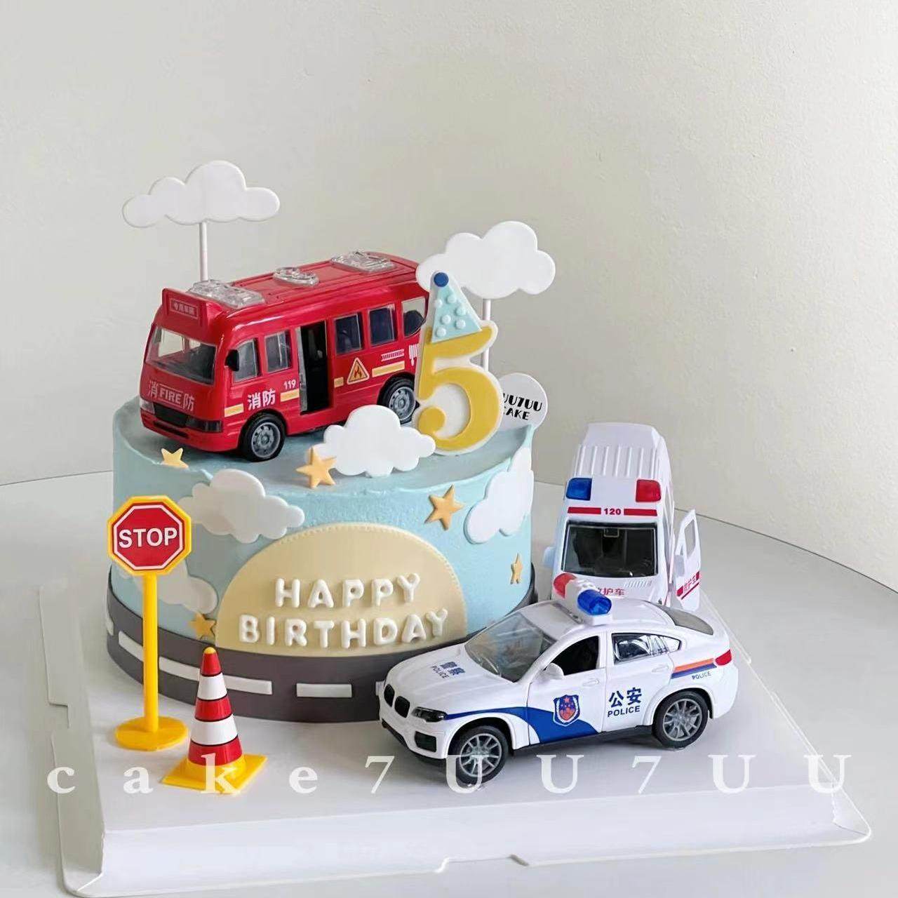 网红警车蛋糕装饰摆件积木警察幻影人偶儿童男孩生日烘焙装扮插牌,节庆用品/礼品,节日装扮用品,淘宝优惠券,粉丝福利购,淘宝优惠卷