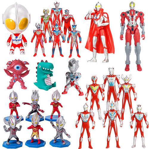 凹凸曼蛋糕装饰咸蛋超人打怪兽