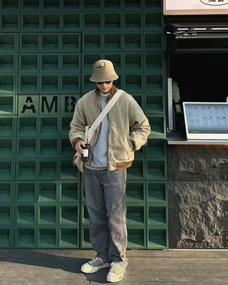 社长 NElGHBDRHODD23aw破坏牛王灯芯绒长裤nbhd牛王裤做旧休闲裤