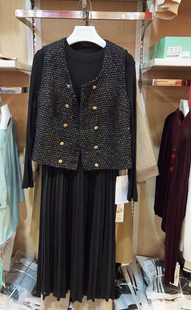 小香风气质马甲 欧韩大码 女装 2025秋款 连衣裙两件套 长袖